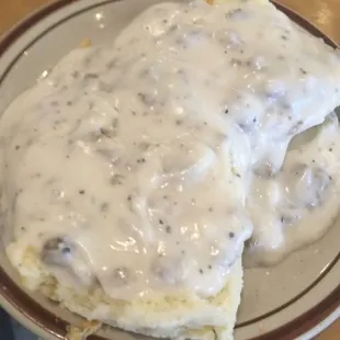 Biscuits and gravy