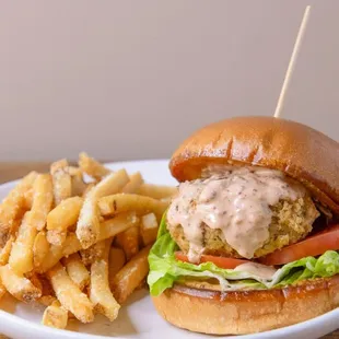 Crab Cake Sandwich