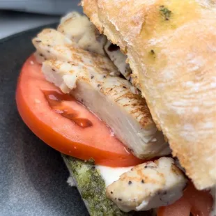 Chicken Caprese Sandwich