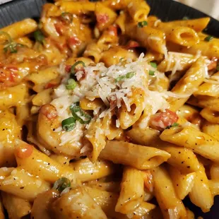 Cajun Alfredo pasta