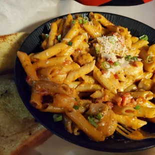 Cajun Alfredo pasta