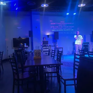 Karaoke night!