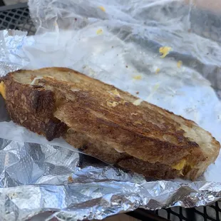 Grilled cheese on sourdough