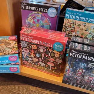 Gift shop inside cafe