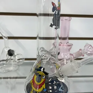 One of the cuter glass water pipe we got