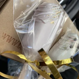 Hot Cocoa Bombs. Just stir in warm milk and enjoy.