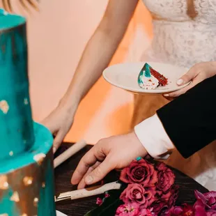 Red Velvet Wedding Cake