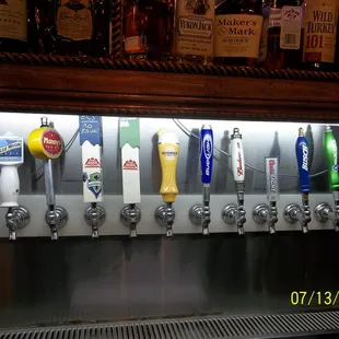 nice tap selection too