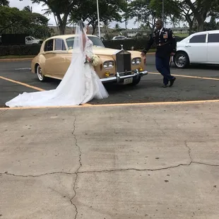 Parking lot "photo shoot"