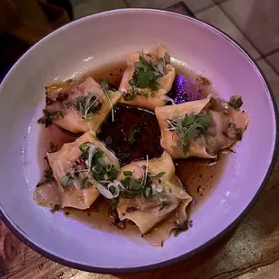 Suan La Duck Wonton