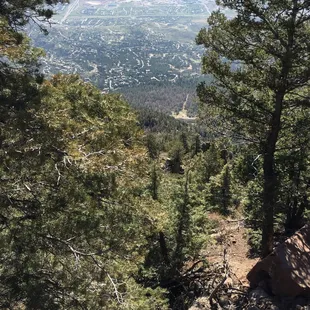 Amazing how high we are over the "Springs"