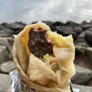 Kofte Kebab wrap.