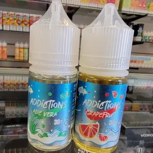 Saucy Addiction salts in stock.