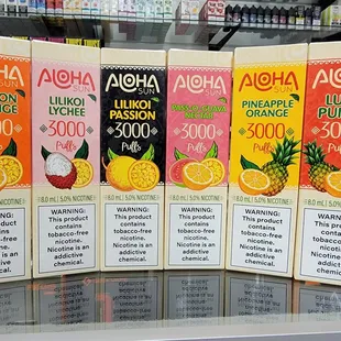 3000 puff Aloha Sun disposables!