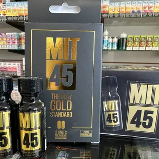 NEW MIT Gold Kratom -
shots and capsules.