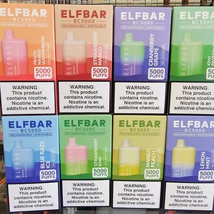 5000 puff Elf Bar + more flavors in stock