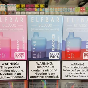 NEW 5000puff Elf Bar flavors