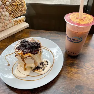 Brown Sugar Cream with Boba