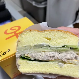 Tuna Castella Sandwich with Chips