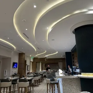 Main dining room and bar