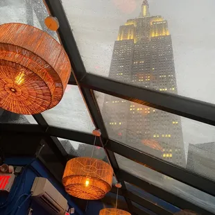 a view of the empire building