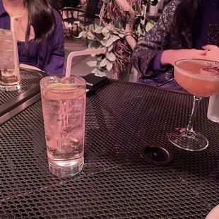 Rosa pink grapefruit gin and tonic