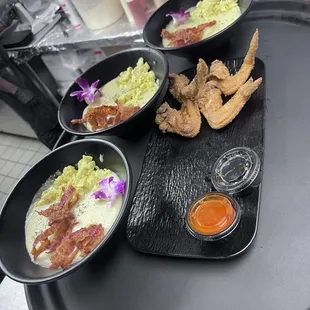 Grit Bowl w/fried chicken side