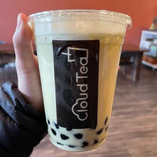 Pistachio Almond Milk Tea