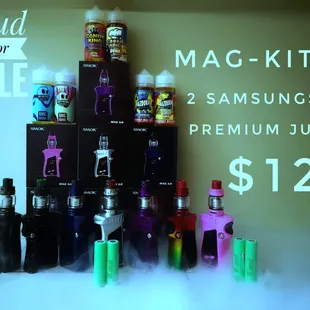 Mag Kit With Two Batteries  120$ + Tax