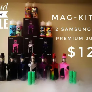 Mag Kit With Two Batteries  120$ + Tax