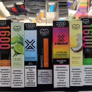 New discounted prices on all disposable devices!