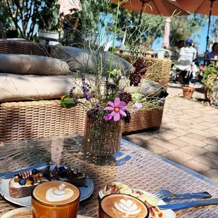 It is a cute, peaceful place with great coffee, delicious food, and caring staff. We will definitely come back!