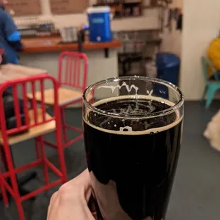 Inquiring Grinds - milk stout