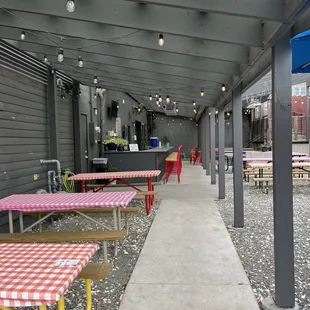 Outdoor seating