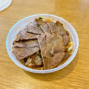 Spicy Beef Slices