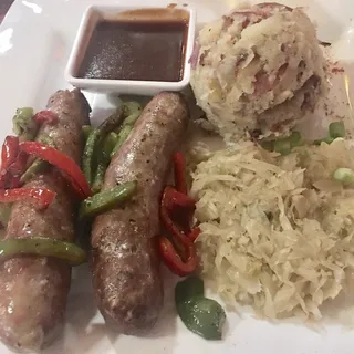 Bratwurst Platter