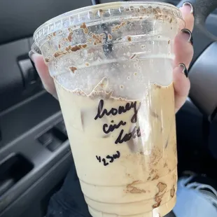 Must Try Honey Cinnamon Latte