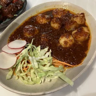 Garlic Pepper Scallops