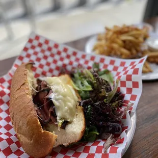 Hot Pastrami Sandwich &amp; Hand Cut Hand Beef Tallow Fries - 3.5/5 - Great sandwich, just wish there was more meat. Fries were nice and crispy