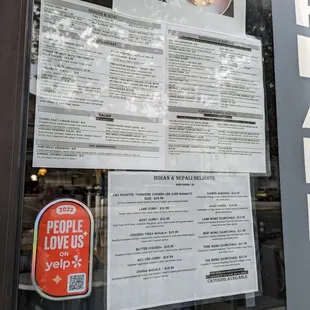 Menus