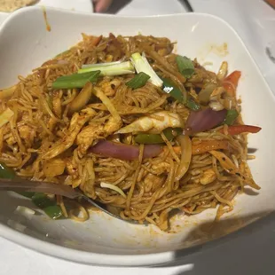 Chicken Chicken Chili Garlic Noodles