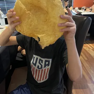 Poori (2 pcs) Kids loved it.