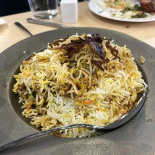 Goat biryani