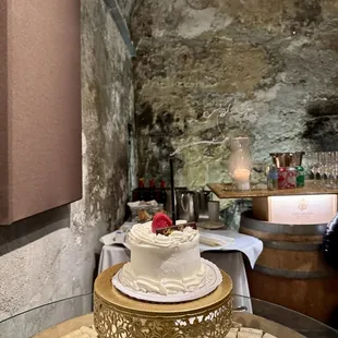 Mini strawberry cake