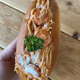 Spaghetti Sandwich