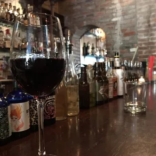 A glass of their Cune Crianza Tempranillo for $6 during HH