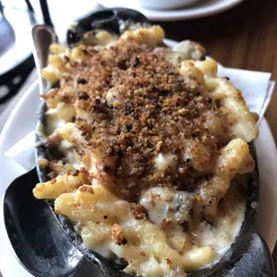 Mac &amp; cheese w/ bacon