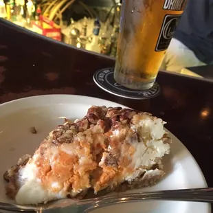 Butterscotch pecan cheesecake! So good!