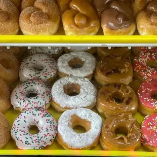 Maple bacon here at Clover Donuts!