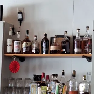 Great bourbon selection